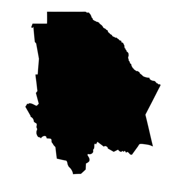 奇瓦瓦州地图 墨西哥的行政区划 矢量说明 — 图库矢量图片
