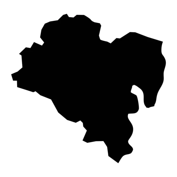 Ulsan地图 韩国大都市 矢量说明 — 图库矢量图片