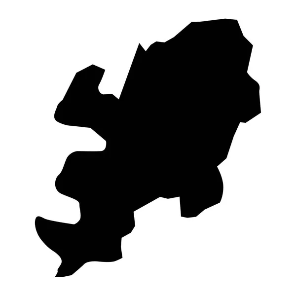 Carte Daegu Ville Métropolitaine Corée Sud Illustration Vectorielle — Image vectorielle