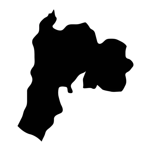 Suchitepequez Χάρτης Διοικητική Διαίρεση Της Χώρας Της Γουατεμάλας Εικονογράφηση Διανύσματος — Διανυσματικό Αρχείο