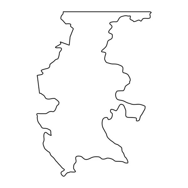 Χάρτης Διαμερισμάτων Κις Διοικητική Διαίρεση Της Χώρας Της Γουατεμάλας Εικονογράφηση — Διανυσματικό Αρχείο