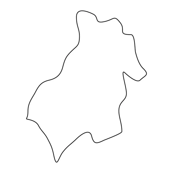 Sacatepequez省地图 危地马拉国家行政区划 矢量说明 — 图库矢量图片