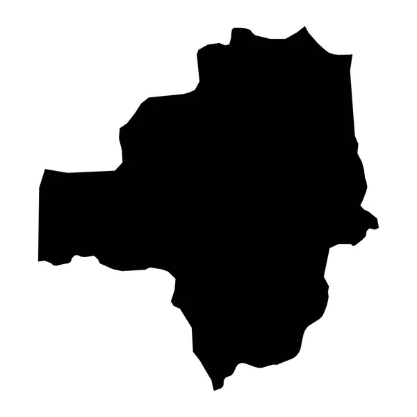 Zamfara Mapa Del Estado División Administrativa Del País Nigeria Ilustración — Archivo Imágenes Vectoriales