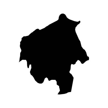 Oyo state map, administrative division of the country of Nigeria. Vector illustration.