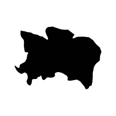 Benue state map, administrative division of the country of Nigeria. Vector illustration.