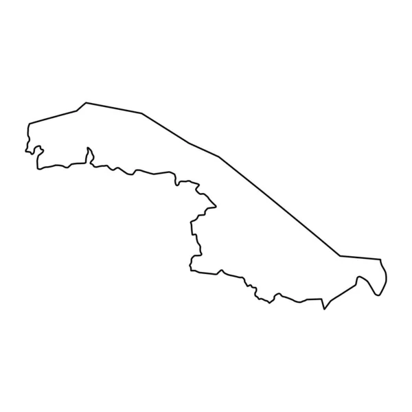 Région Frontalière Nord Division Administrative Pays Arabie Saoudite Illustration Vectorielle — Image vectorielle