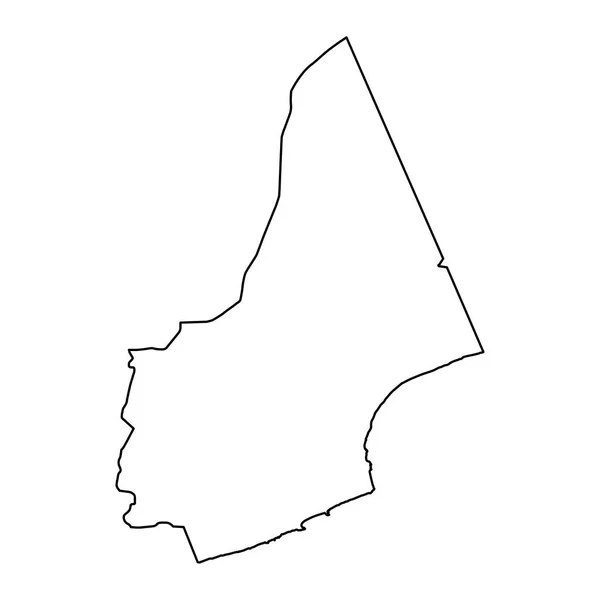 Province Mahrah Division Administrative Pays Yémen Illustration Vectorielle — Image vectorielle