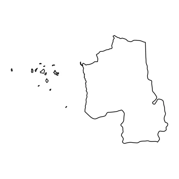 Провинция Хаджа Административное Деление Страны Йемен Векторная Иллюстрация — стоковый вектор
