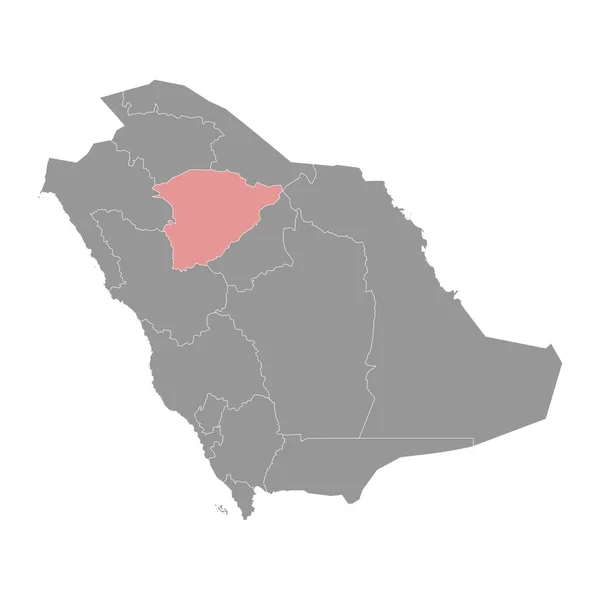 ハイル県 サウジアラビアの行政部門 ベクトルイラスト — ストックベクタ