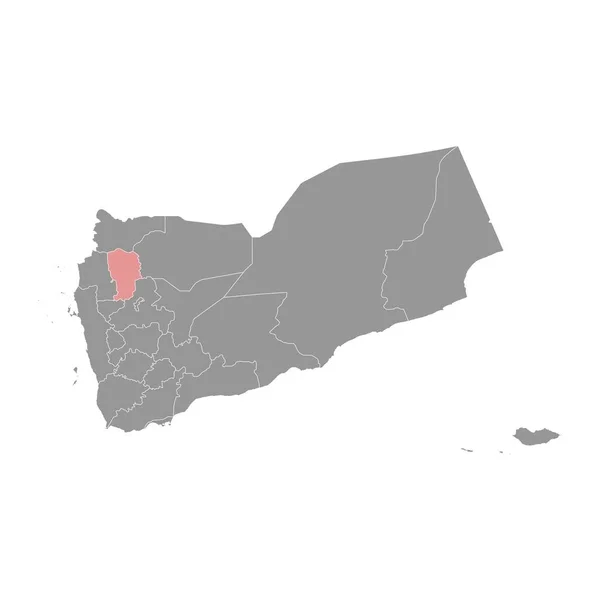 Amran Verwaltungsbezirk Des Landes Jemen Vektorillustration — Stockvektor