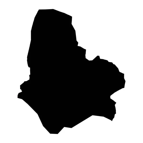 Mapa Regionu Maradi Podział Administracyjny Kraju Nigru Ilustracja Wektora — Wektor stockowy