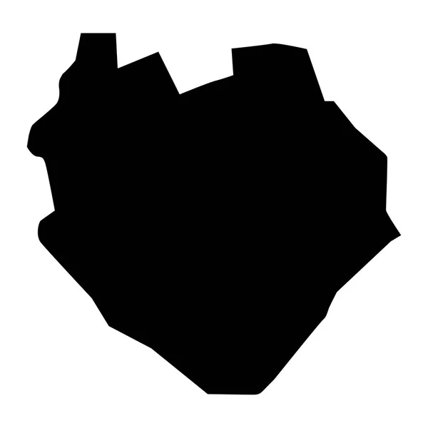 Carte État Kordofan Sud Division Administrative Soudan Illustration Vectorielle — Image vectorielle