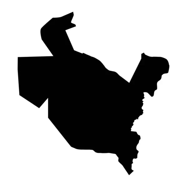 サラディン州知事の地図 イラクの行政区画 ベクトルイラスト — ストックベクタ