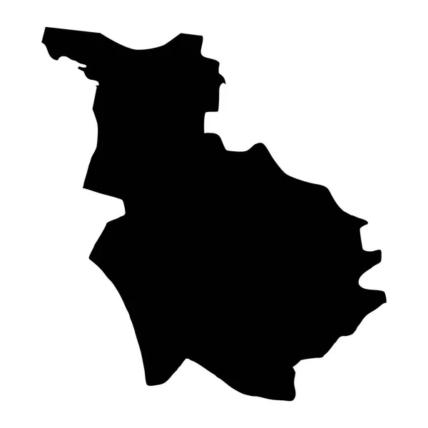 Mapa Província Babilónia Divisão Administrativa Iraque Ilustração Vetorial —  Vetores de Stock