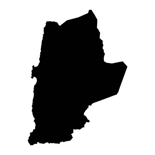 Mappa Della Regione Antofagasta Divisione Amministrativa Del Cile — Vettoriale Stock