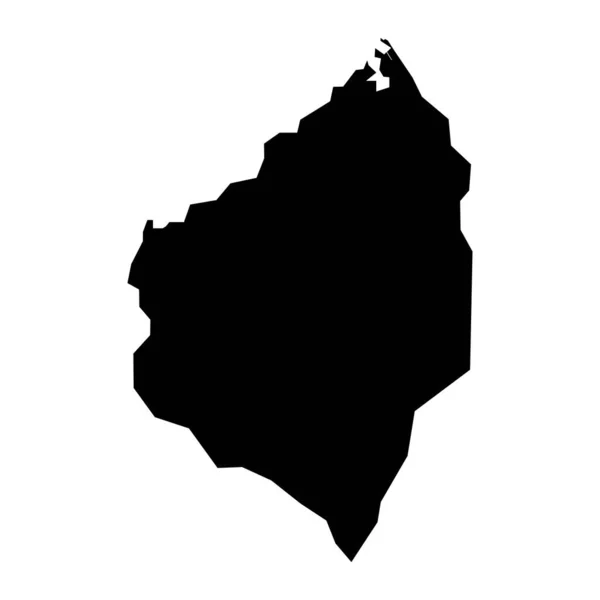 Χάρτης Διαμερίσματος Atlantico Διοικητική Διαίρεση Της Κολομβίας — Διανυσματικό Αρχείο
