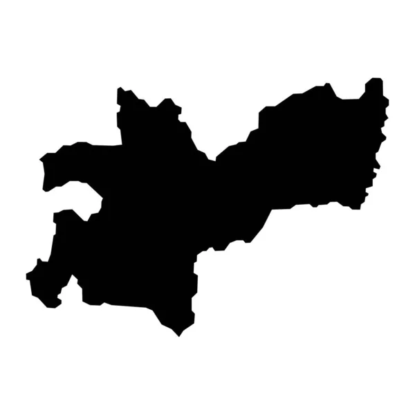 Karte Des Departamentos Caldas Verwaltungseinheit Kolumbiens — Stockvektor