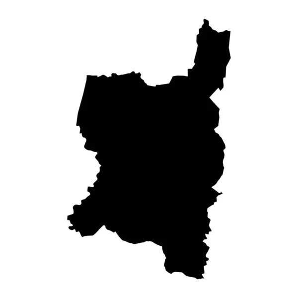 Karte Des Nördlichen Distrikts Verwaltungseinheit Israels — Stockvektor