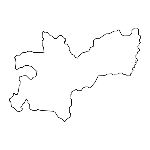 Χάρτης Διαμερίσματος Caldas Διοικητική Διαίρεση Της Κολομβίας — Διανυσματικό Αρχείο