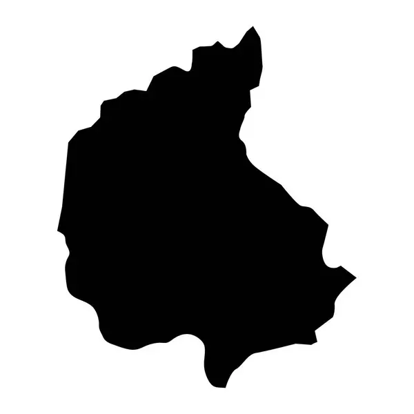 Карта Лерикского Района Административное Деление Азербайджана — стоковый вектор