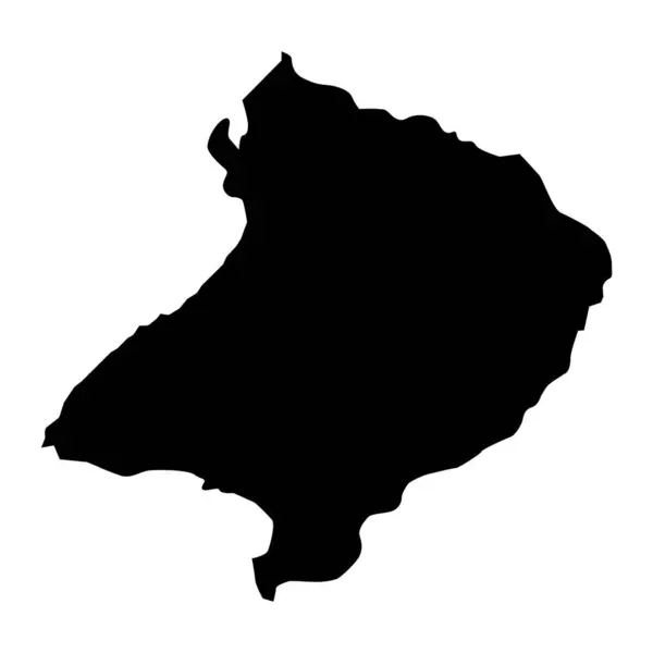 Ismayilli District Map Administrative Division Azerbaijan — Stock Vector