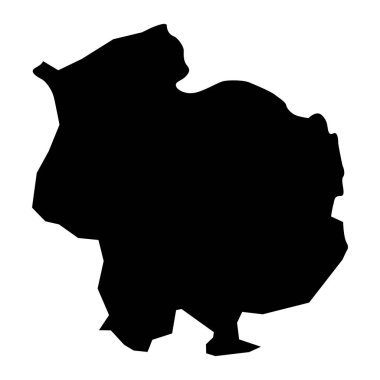 Saatly bölge haritası, Azerbaycan idari bölümü.