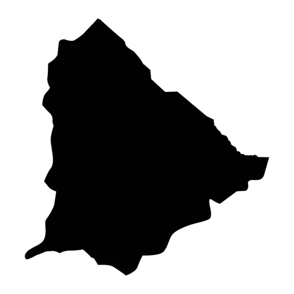 Карта Гобустанского Района Административное Деление Азербайджана — стоковый вектор