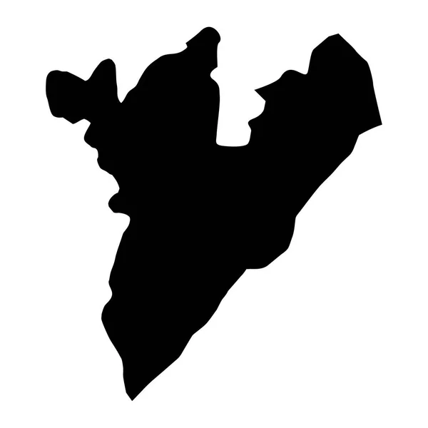 ザンジラン地区マップ アゼルバイジャンの行政区画 — ストックベクタ
