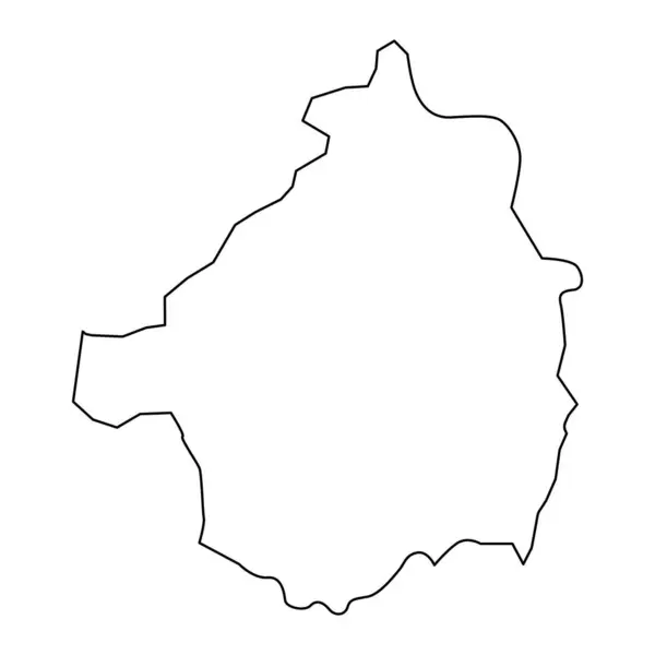 Mapa Masally Distrito División Administrativa Azerbaiyán — Archivo Imágenes Vectoriales