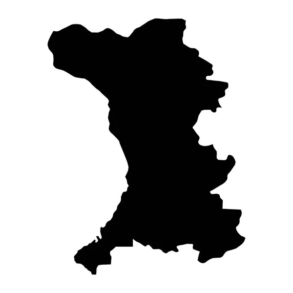 Shirak Province Map Administrative Division Armenia — Stock Vector