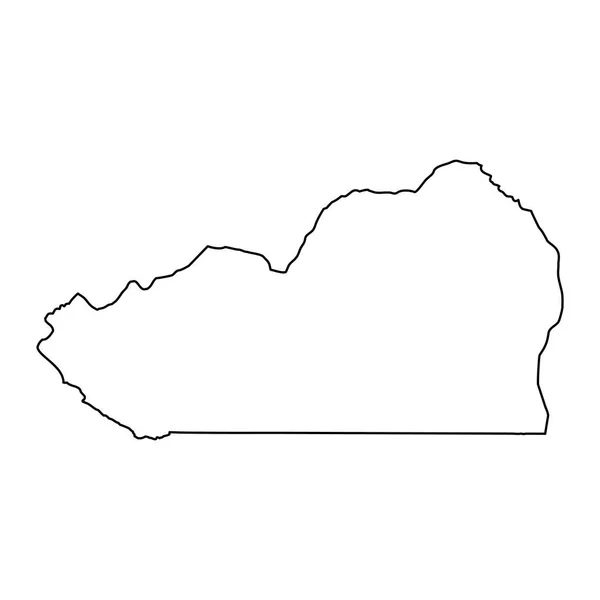 库内内省地图 安哥拉行政区划 — 图库矢量图片