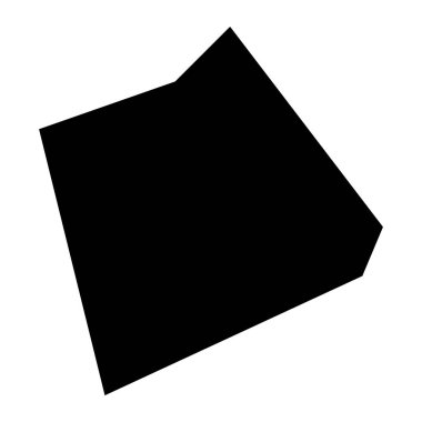 Aziz George haritası, Barbados idari bölümü.