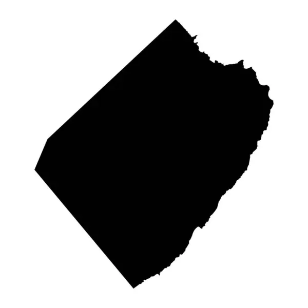 Χάρτης Του Αγίου Φιλίππου Διοικητική Διαίρεση Μπαρμπάντος — Διανυσματικό Αρχείο
