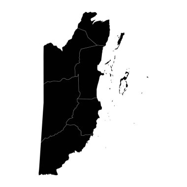 Haritayı idari bölümlerle Belize et.