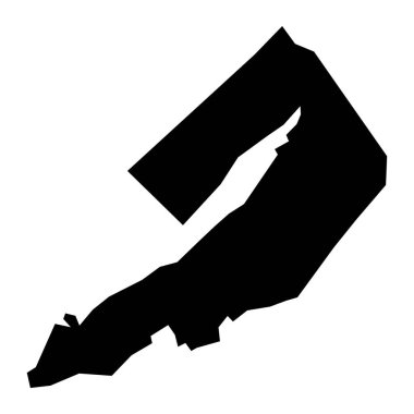 Schellenberg belediye haritası, Liechtenstein idari bölümü. Vektör illüstrasyonu.