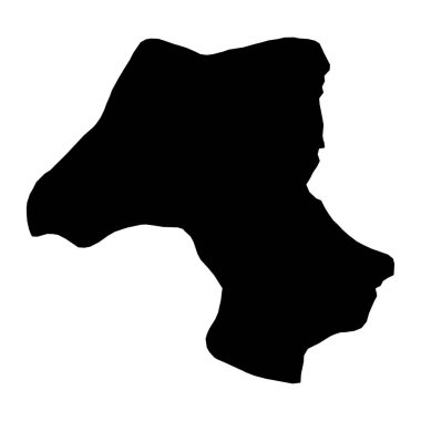 Esteli Bölümü haritası, Nikaragua idari bölümü. Vektör illüstrasyonu.