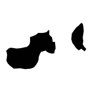 Tarnby haritası, Danimarka idari bölümü. Vektör illüstrasyonu.