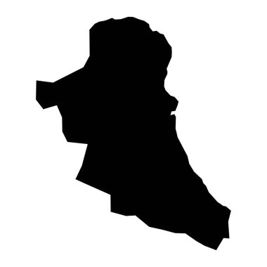 Maria Trinidad Sanchez eyalet haritası, Dominik Cumhuriyeti idari bölümü. Vektör illüstrasyonu.