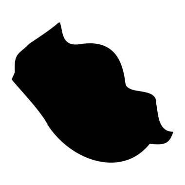 Xghajra Bölgesi haritası, Malta idari bölümü. Vektör illüstrasyonu.