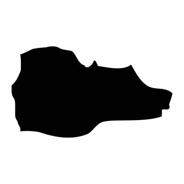 Attard Bölge haritası, Malta idari bölümü. Vektör illüstrasyonu.