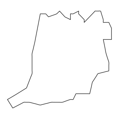 Naranjito map, administrative division of Puerto Rico. Vector illustration. clipart