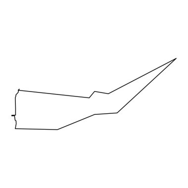 Saint Paul Charlestown Kilisesi haritası, Saint Kitts ve Nevis.