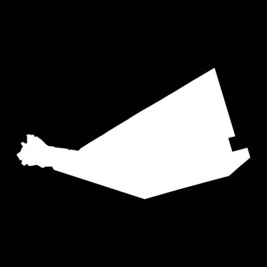 Mafraq valilik haritası, Ürdün idari bölümü.