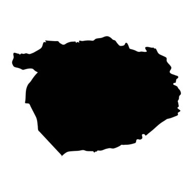 Haveli bölge haritası, Pakistan idari bölümü. Vektör illüstrasyonu.