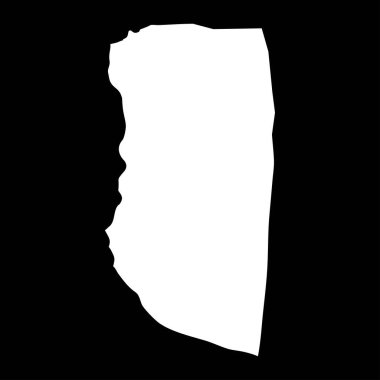 Kahire Valiliği haritası, Mısır idari bölümü. Vektör illüstrasyonu.