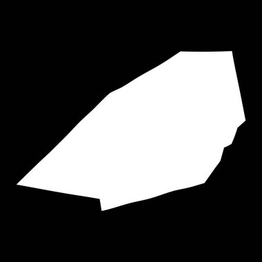 Faiyum Valiliği haritası, Mısır idari bölümü. Vektör illüstrasyonu.