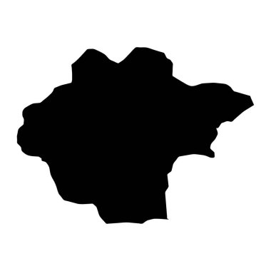 Mardan bölge haritası, Pakistan idari bölümü. Vektör illüstrasyonu.