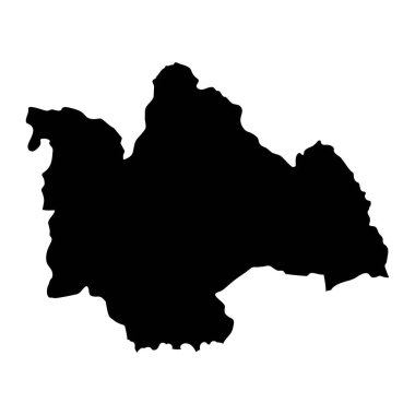 Kalasin eyalet haritası, Tayland idari bölümü. Vektör illüstrasyonu.