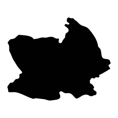 Chai Nat eyalet haritası, Tayland idari bölümü. Vektör illüstrasyonu.