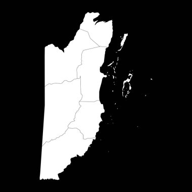 Haritayı idari bölümlerle Belize et.